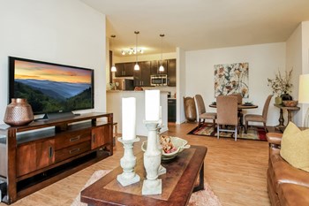 Living and Dining Room area at Copperfield Apartments, Tennessee, 37167